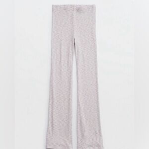 NWOT-AERIE HIGH WAISTED RIBBED BABY FLARE-M